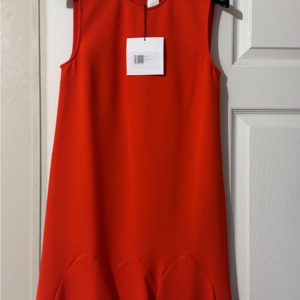 Victoria Beckham Vibrant Red Mini Dress